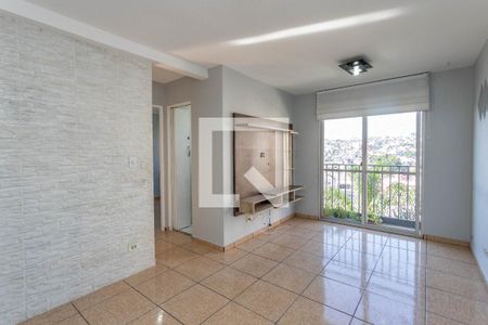 Sala  de apartamento para alugar com 2 quartos, 48m² em Taboão, Diadema