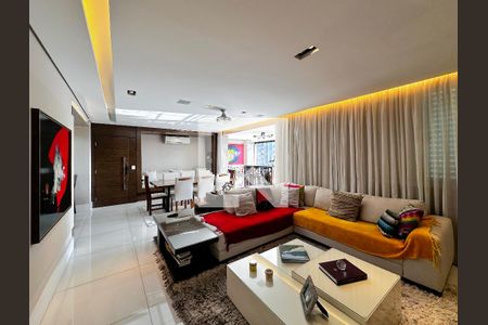 Sala de apartamento à venda com 3 quartos, 127m² em Brooklin, São Paulo