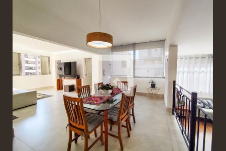 Sala de apartamento à venda com 4 quartos, 144m² em Sion, Belo Horizonte