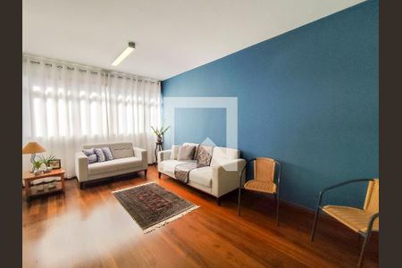 Sala de apartamento à venda com 4 quartos, 144m² em Sion, Belo Horizonte