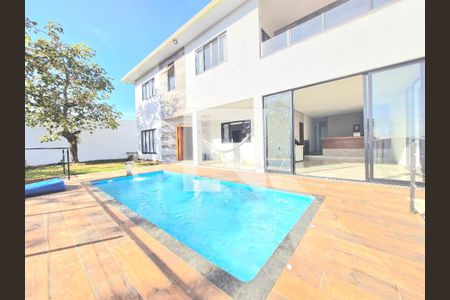 Área comum - Piscina de casa à venda com 5 quartos, 320m² em Joá, Lagoa Santa