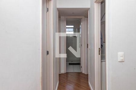 Corredor  de apartamento para alugar com 3 quartos, 92m² em Centro, Diadema