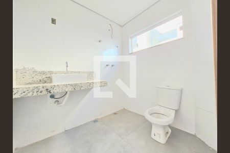 Banheiro da Suíte 1 de casa à venda com 4 quartos, 180m² em Joá, Lagoa Santa