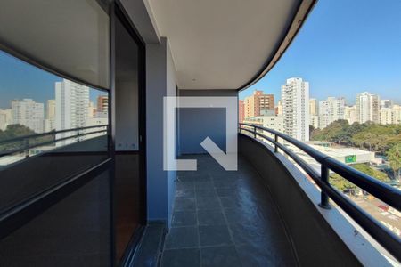 Varanda da Sala de apartamento para alugar com 4 quartos, 210m² em Cambuí, Campinas