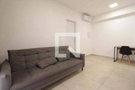 Sala de apartamento para alugar com 1 quarto, 42m² em Jardim Sumare, Ribeirão Preto