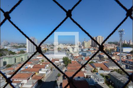 Sacada da sala- vista de apartamento à venda com 2 quartos, 43m² em Assunção, São Bernardo do Campo