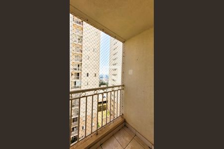 Varanda da sala de apartamento à venda com 2 quartos, 55m² em Bonfim, Campinas