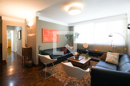 Sala de apartamento à venda com 3 quartos, 99m² em Moema, São Paulo