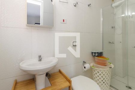 Banheiro de kitnet/studio à venda com 1 quarto, 38m² em Sé, São Paulo