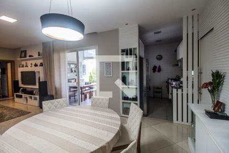 Sala de Jantar de apartamento à venda com 2 quartos, 174m² em Tamboré, Santana de Parnaíba