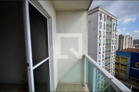 Varanda da Sala de apartamento à venda com 2 quartos, 57m² em São Cristóvão, Rio de Janeiro