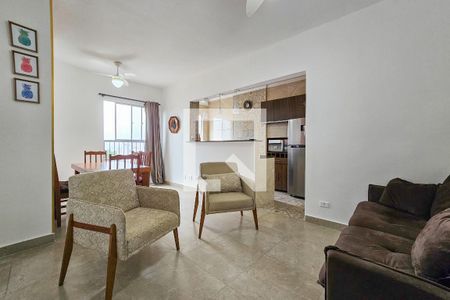 Sala de apartamento para alugar com 2 quartos, 44m² em Enseada, Guarujá