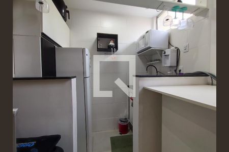 Cozinha de apartamento para alugar com 1 quarto, 30m² em Copacabana, Rio de Janeiro