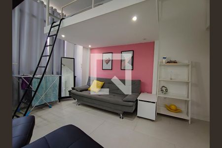 Sala de apartamento para alugar com 1 quarto, 30m² em Copacabana, Rio de Janeiro