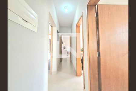 Corredor quartos de casa à venda com 3 quartos, 157m² em Ipanema, Lagoa Santa