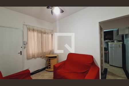 Sala de apartamento para alugar com 2 quartos, 42m² em Guilhermina, Praia Grande