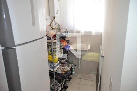 Cozinha  de apartamento à venda com 2 quartos, 45m² em Engenho de Dentro, Rio de Janeiro