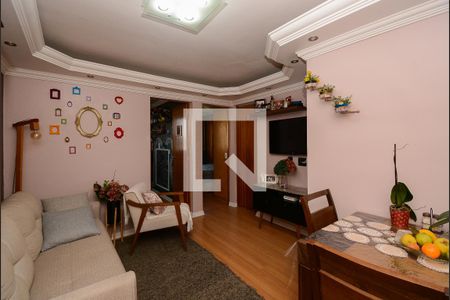 Sala de apartamento à venda com 2 quartos, 48m² em Demarchi, São Bernardo do Campo