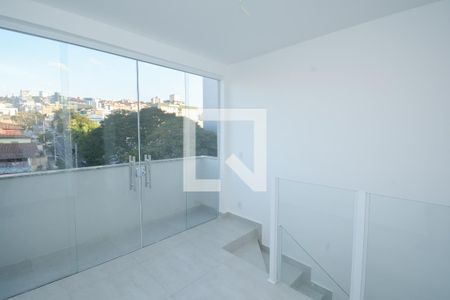 Studio | Suite com Varanda de kitnet/studio à venda com 1 quarto, 41m² em Barreiro, Belo Horizonte