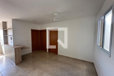 Sala de apartamento para alugar com 2 quartos, 43m² em Loteamento Santa Marta, Ribeirão Preto