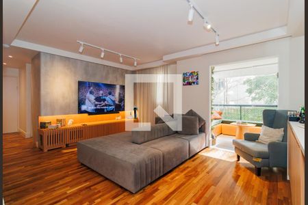 Sala de apartamento à venda com 2 quartos, 87m² em Vila Andrade, São Paulo