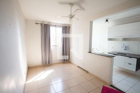 Sala de apartamento para alugar com 2 quartos, 45m² em Ipiranga, Ribeirão Preto