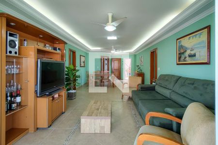 Sala de apartamento para alugar com 4 quartos, 350m² em Guilhermina, Praia Grande