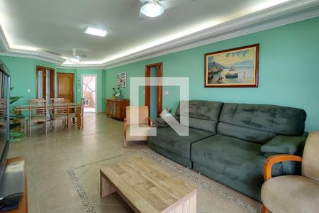 Sala de apartamento para alugar com 4 quartos, 350m² em Guilhermina, Praia Grande