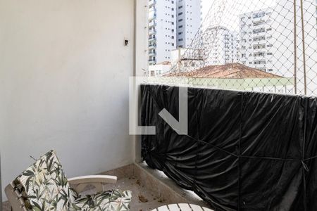 Varanda da Sala de apartamento para alugar com 3 quartos, 86m² em Barra Funda, Guarujá