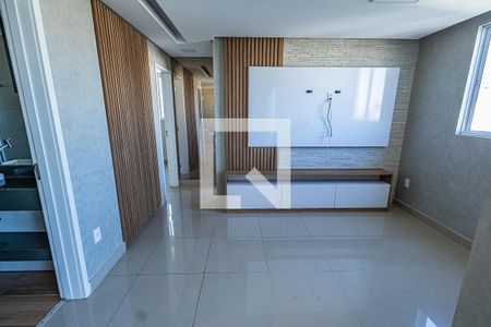 Sala de TV de apartamento para alugar com 2 quartos, 70m² em Planalto, Belo Horizonte