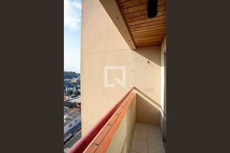 Varanda da Sala de apartamento à venda com 3 quartos, 51m² em Vila Conceicao, Diadema