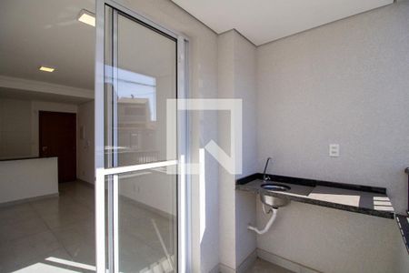 Varanda da Sala de apartamento para alugar com 2 quartos, 55m² em Jardim Prestes de Barros, Sorocaba