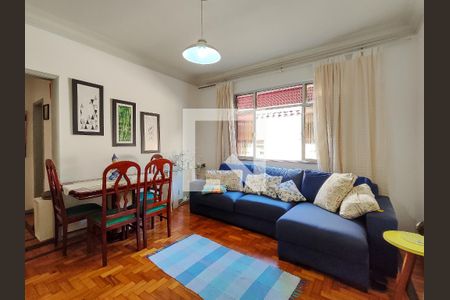 Sala de apartamento à venda com 2 quartos, 77m² em Grajaú, Rio de Janeiro