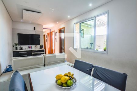 Sala de Jantar de apartamento à venda com 2 quartos, 46m² em Vila Progresso, Santo André