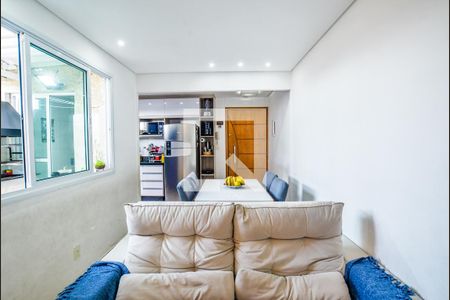 Sala de apartamento à venda com 2 quartos, 46m² em Vila Progresso, Santo André