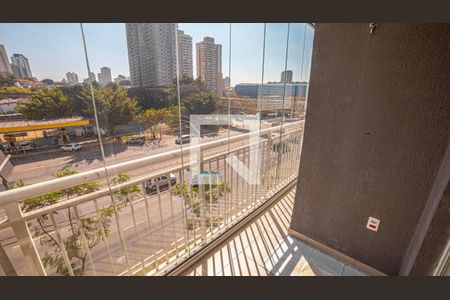 Varanda de apartamento à venda com 1 quarto, 55m² em Vila Dom Pedro I, São Paulo