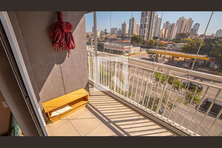 Varanda de apartamento à venda com 1 quarto, 55m² em Vila Dom Pedro I, São Paulo