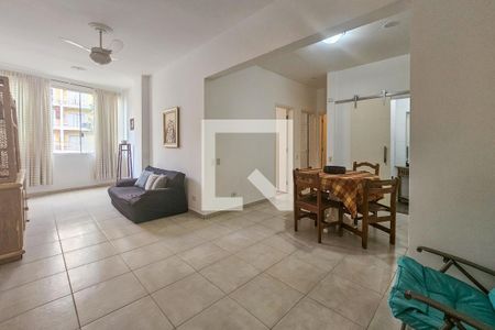 sala de apartamento para alugar com 2 quartos, 112m² em Enseada, Guarujá