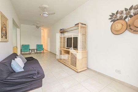 sala de apartamento para alugar com 2 quartos, 112m² em Enseada, Guarujá