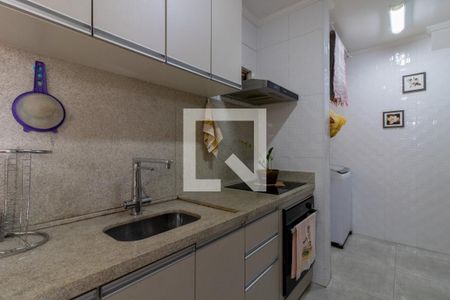 Cozinha de apartamento à venda com 3 quartos, 74m² em Gopouva, Guarulhos