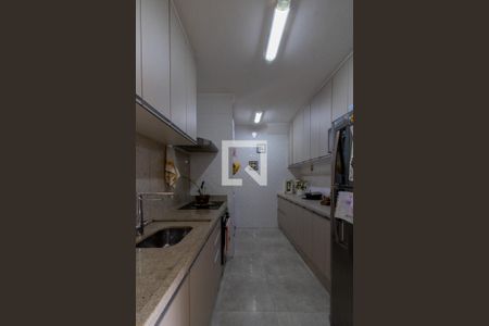 Cozinha de apartamento à venda com 3 quartos, 74m² em Gopouva, Guarulhos