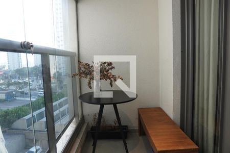 Varanda de kitnet/studio à venda com 1 quarto, 26m² em Sumarezinho, São Paulo