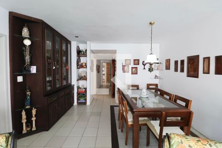 Sala de apartamento para alugar com 3 quartos, 136m² em Morro do Maluf, Guarujá