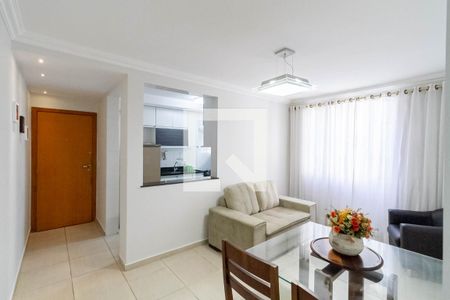 Sala de apartamento para alugar com 2 quartos, 58m² em Manacás, Belo Horizonte