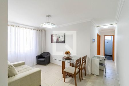 Sala de apartamento para alugar com 2 quartos, 58m² em Manacás, Belo Horizonte