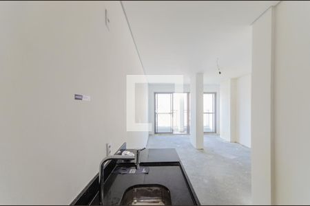 Cozinha de kitnet/studio à venda com 1 quarto, 34m² em Vila Dom Pedro I, São Paulo