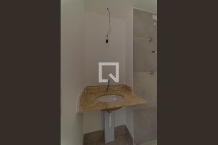 Banheiro de kitnet/studio à venda com 1 quarto, 34m² em Vila Dom Pedro I, São Paulo