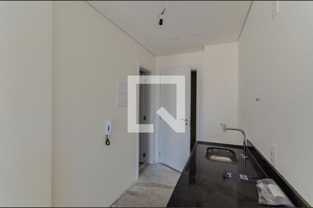 Cozinha de kitnet/studio à venda com 1 quarto, 34m² em Vila Dom Pedro I, São Paulo