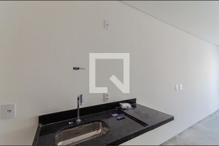 Cozinha de kitnet/studio à venda com 1 quarto, 34m² em Vila Dom Pedro I, São Paulo