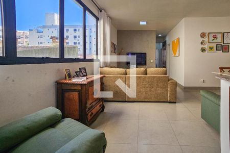 Sala de apartamento para alugar com 3 quartos, 128m² em Loteamento Joao Batista Juliao, Guarujá